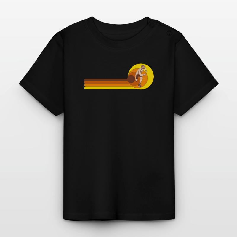 Rollers Rollers Rollers Rollers T-shirt bio col rond Bébé