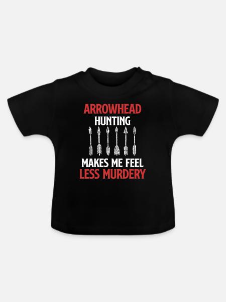 Schamloser Pfeilspitzen-hamster, Der - Baby Bio-T-Shirt mit Rundhals - Schwarz