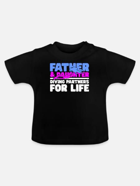 Scuba Diving Diver - Baby Bio-T-Shirt mit Rundhals - Schwarz