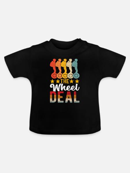 EUC Monowheel - Baby Bio-T-Shirt mit Rundhals - Schwarz
