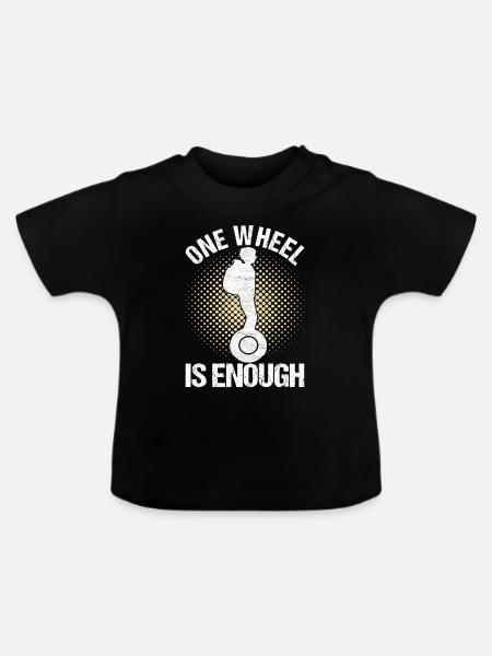 EUC Monowheel - Baby Bio-T-Shirt mit Rundhals - Schwarz