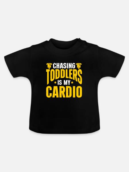 Babysitter Babysitting - Baby Bio-T-Shirt mit Rundhals - Schwarz