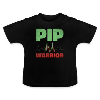Forex Trading Forex Trader Financial Market - Baby Organic T-Shirt with Round Neck - black - Front