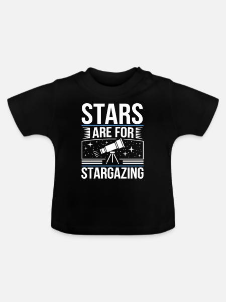 Astrologie-skeptiker: Kritisches Denken - Baby Bio-T-Shirt mit Rundhals - Schwarz
