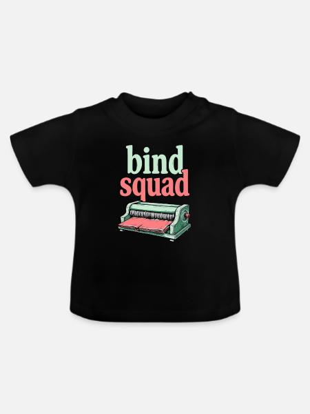 Buchbinder Kader - Baby Bio-T-Shirt mit Rundhals - Schwarz
