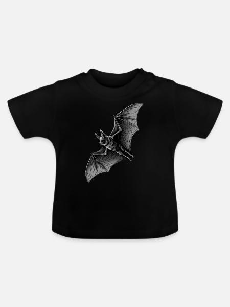 Schläger - Baby Bio-T-Shirt mit Rundhals - Schwarz