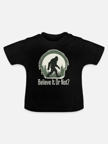 BIGFOOT - Baby Bio-T-Shirt mit Rundhals - Schwarz