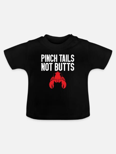 Crawfish Gifts - Baby Bio-T-Shirt mit Rundhals - Schwarz