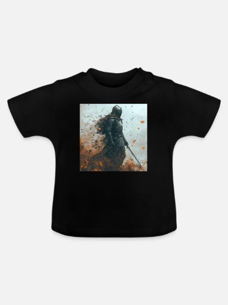 Legionär - Baby Bio-T-Shirt mit Rundhals - Schwarz