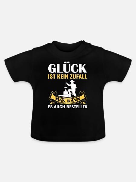 Schornsteinfeger Herren - Baby Bio-T-Shirt mit Rundhals - Schwarz