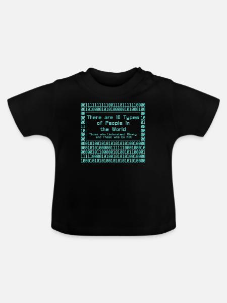 Programmierer Computercodierungssoftwareentwickler - Baby Bio-T-Shirt mit Rundhals - Schwarz