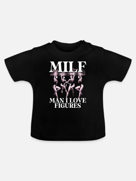 Synchronschwimmen Synchro Schwimmer - Baby Bio-T-Shirt mit Rundhals - Schwarz