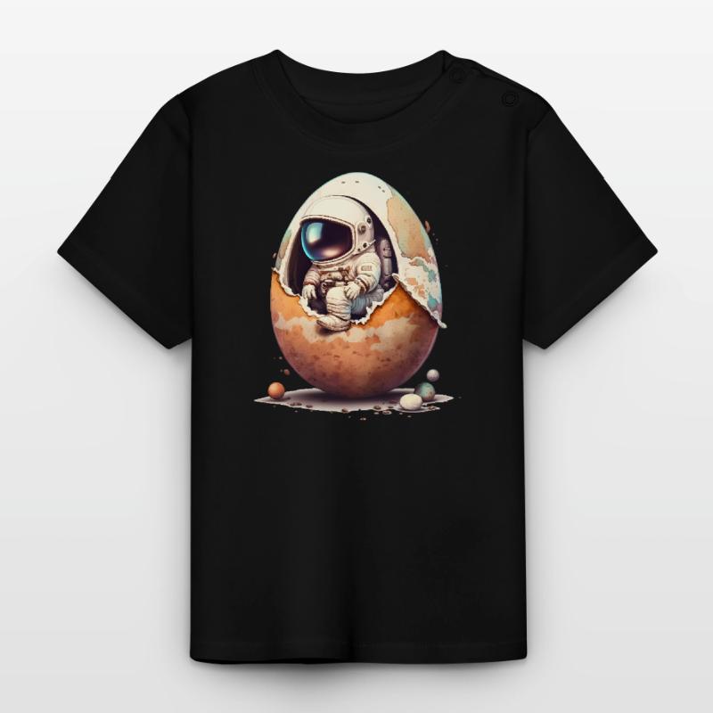 Easter Easter Bunny Easter Eve Easter Sunday Easter Egg Spring Baby Organic T-Shirt with Round Neck