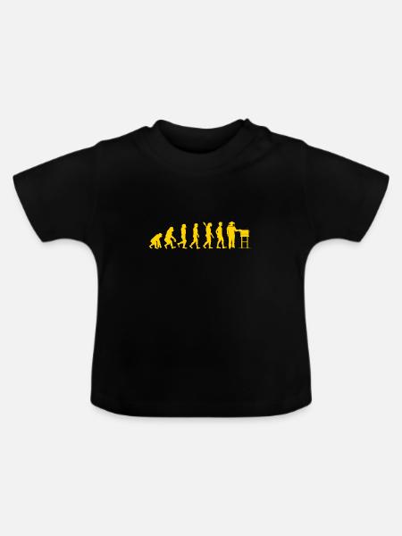 Bee whisperer beekeeper bee honey gift - Baby Organic T-Shirt with Round Neck - black