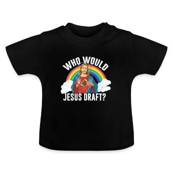 Fantasy Football Rugby Goalkeeper Sport Goalkeeper - Baby Organic T-Shirt with Round Neck - black - Front