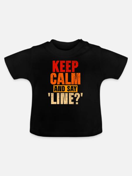 Schauspiellehrer Schauspielerei - Baby Bio-T-Shirt mit Rundhals - Schwarz