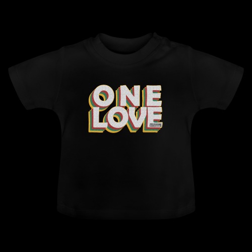 ONE LOVE - Baby Bio-T-Shirt mit Rundhals
