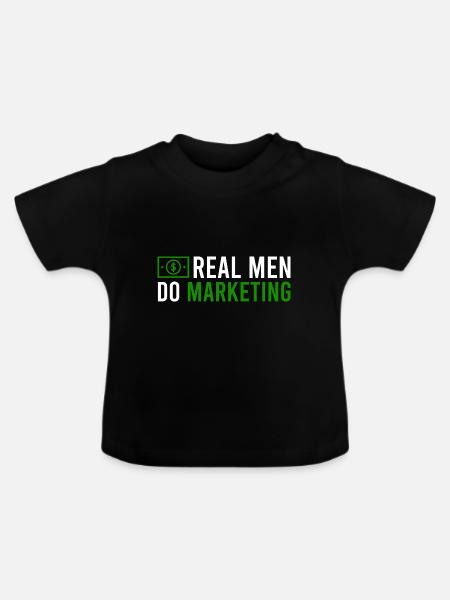 Geld, Währung - Baby Bio-T-Shirt mit Rundhals - Schwarz