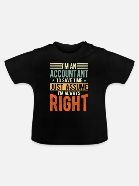 Akrobat - Baby Bio-T-Shirt mit Rundhals - Schwarz