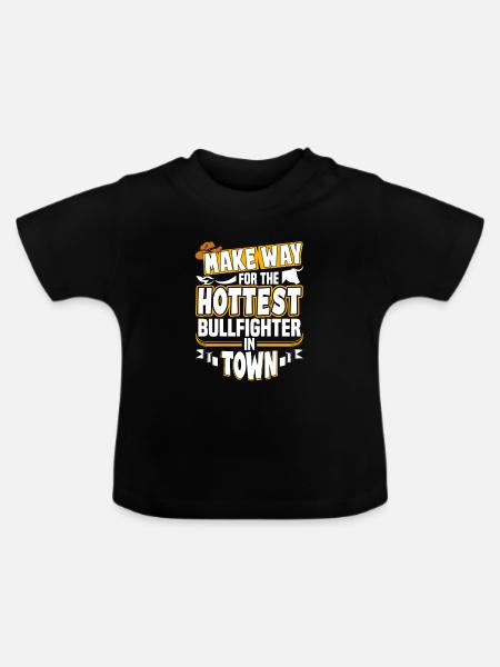 Rodeo - Baby Bio-T-Shirt mit Rundhals - Schwarz