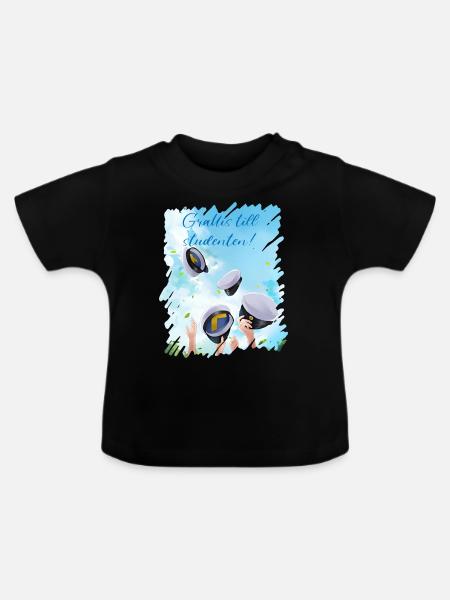 Abschlussfeier 2024 Abiturfeier - Baby Bio-T-Shirt mit Rundhals - Schwarz