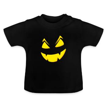 Halloween - Baby Organic T-Shirt with Round Neck - black - Front