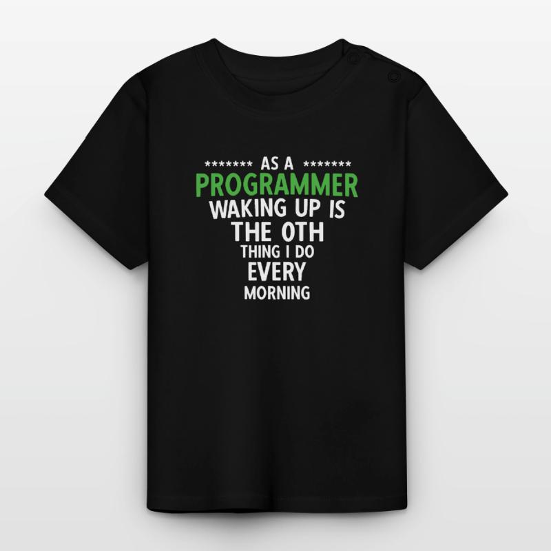 Software Ingenieur Informatiker Programmierer Baby Bio-T-Shirt mit Rundhals