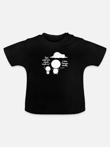 Softwareentwickler Programmierer Software Linux - Baby Bio-T-Shirt mit Rundhals - Schwarz