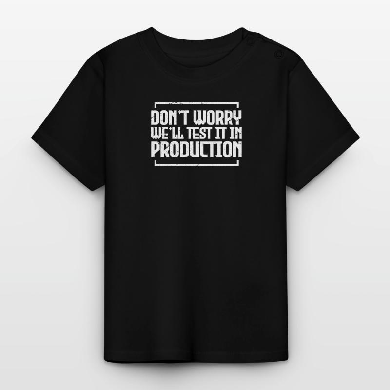 Programmierer Code Informatik Coder Geschenk Baby Bio-T-Shirt mit Rundhals