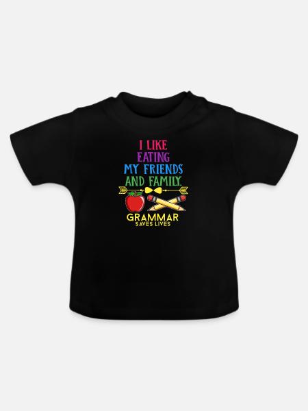 ESL Lehrer Englisch Lehrer - Baby Bio-T-Shirt mit Rundhals - Schwarz