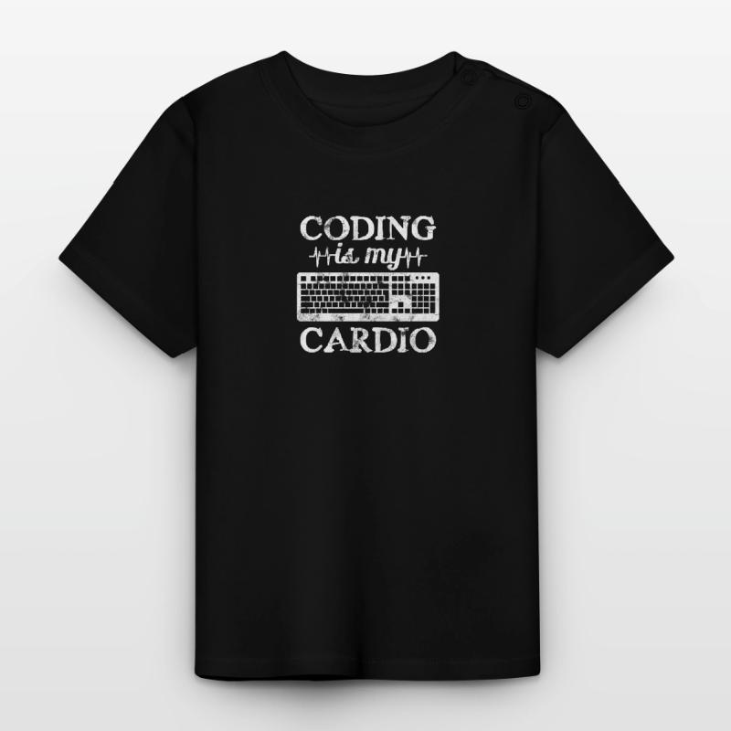Software developer Baby Organic T-Shirt with Round Neck
