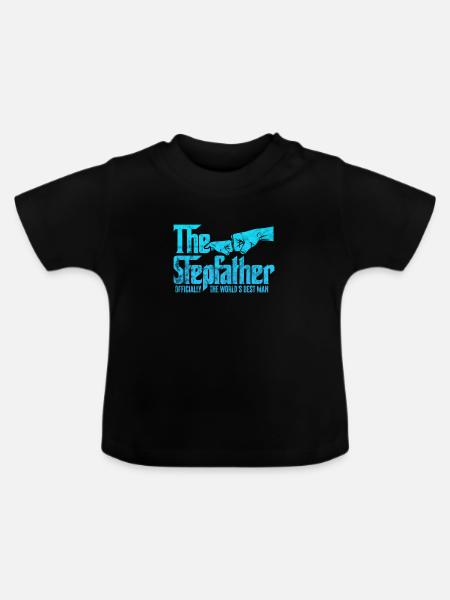 Stiefvater - Baby Bio-T-Shirt mit Rundhals - Schwarz