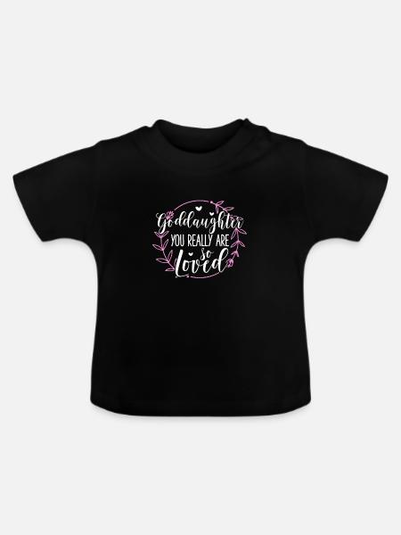 Patin - Baby Bio-T-Shirt mit Rundhals - Schwarz