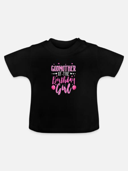 Patin - Baby Bio-T-Shirt mit Rundhals - Schwarz