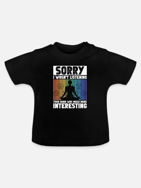 Reiki - Baby Bio-T-Shirt mit Rundhals - Schwarz