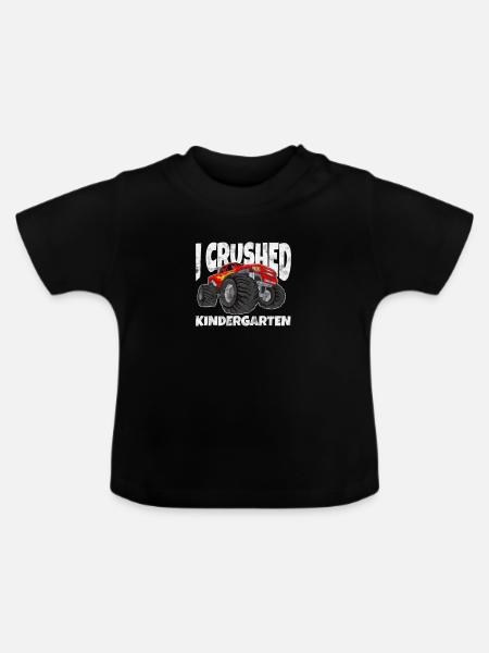 Kindergarten - Baby Bio-T-Shirt mit Rundhals - Schwarz