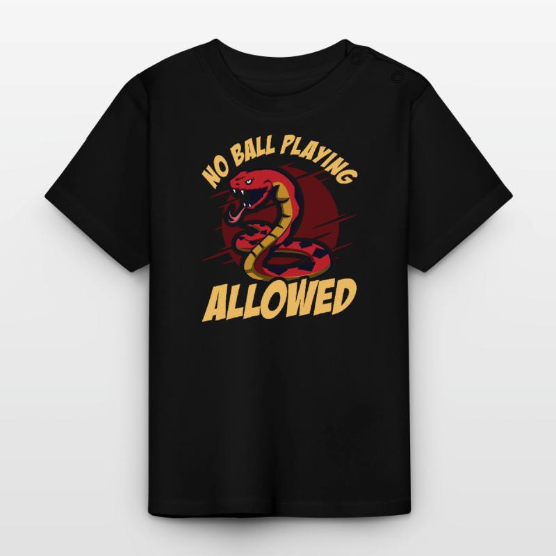 Serpent python royal T-shirt bio col rond Bébé