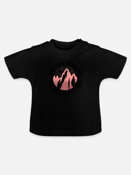 Pfadfinderleiter-design Für Einen - Baby Bio-T-Shirt mit Rundhals - Schwarz