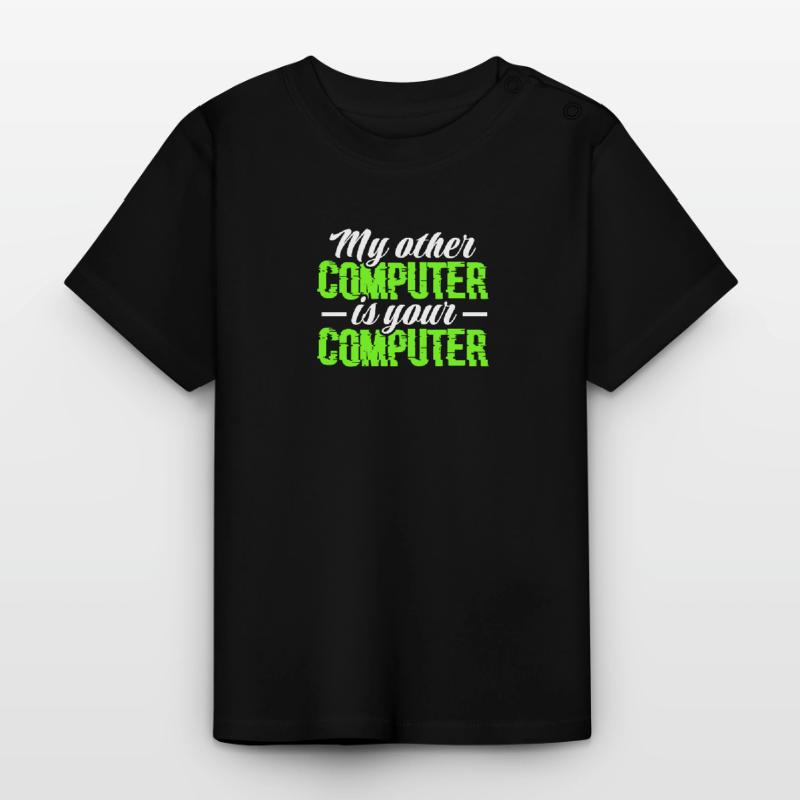 Hacker Coder Computer Hacking Cadeau T-shirt bio col rond Bébé