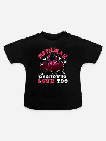 Kryptide Kryptozoologie - Baby Bio-T-Shirt mit Rundhals - Schwarz