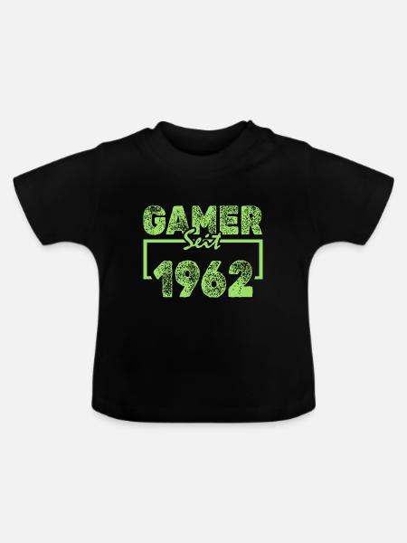 Freak 1962 - Baby Bio-T-Shirt mit Rundhals - Schwarz