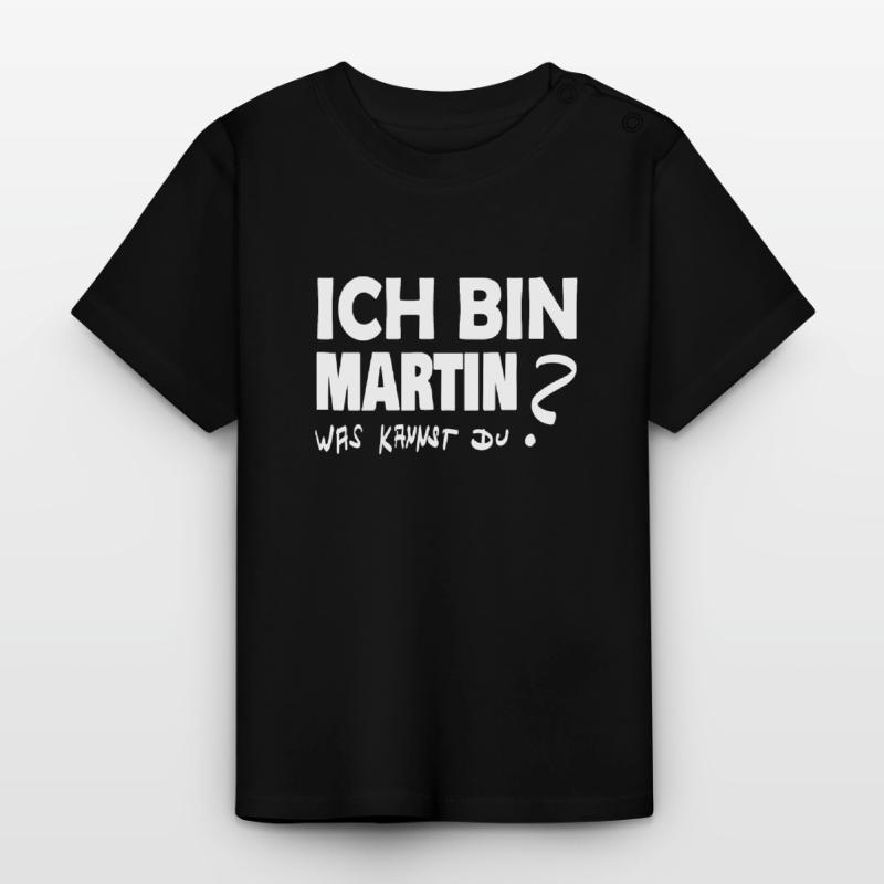 Geschenkidee Martin Baby Bio-T-Shirt mit Rundhals