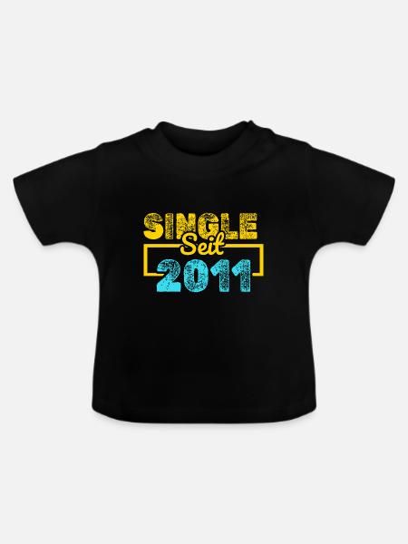 2011 2011 - Baby Bio-T-Shirt mit Rundhals - Schwarz