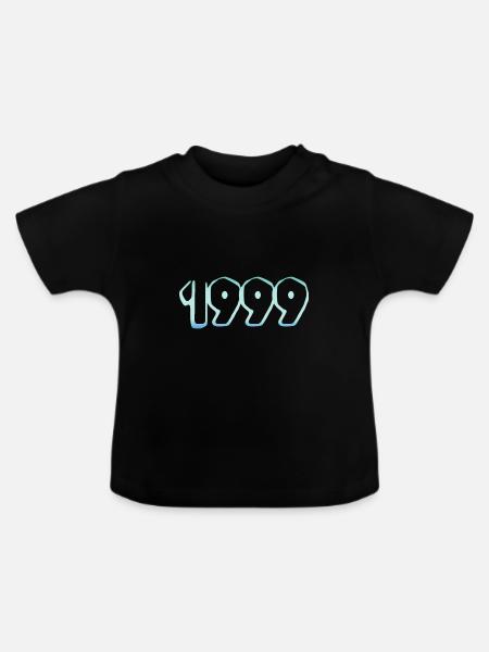 Eisberg 1999 - Baby Bio-T-Shirt mit Rundhals - Schwarz