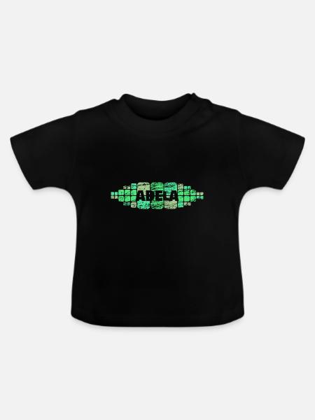 Geschenk für Adela - Baby Bio-T-Shirt mit Rundhals - Schwarz
