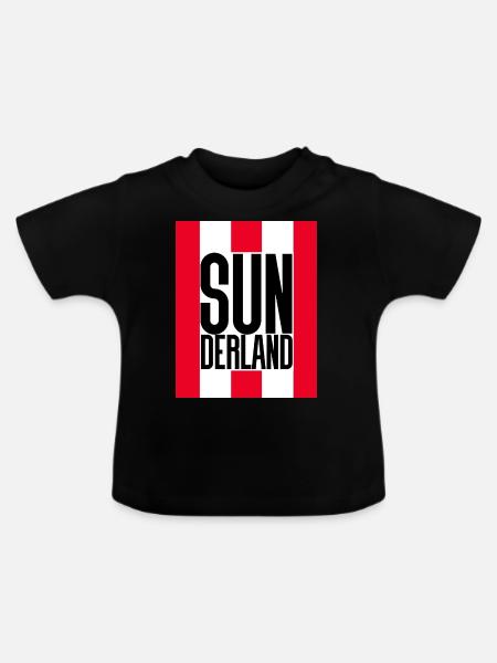 Sunderland - Baby Bio-T-Shirt mit Rundhals - Schwarz
