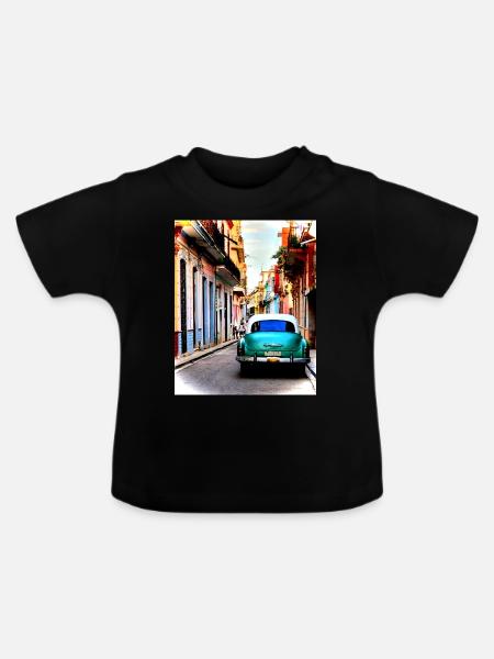 Havana Dream - Baby Bio-T-Shirt mit Rundhals - Schwarz