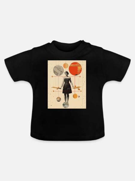 Schütze - Baby Bio-T-Shirt mit Rundhals - Schwarz