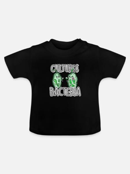 Wissenschaft - Baby Bio-T-Shirt mit Rundhals - Schwarz