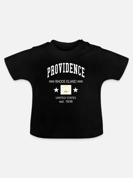 Providence - Baby Bio-T-Shirt mit Rundhals - Schwarz